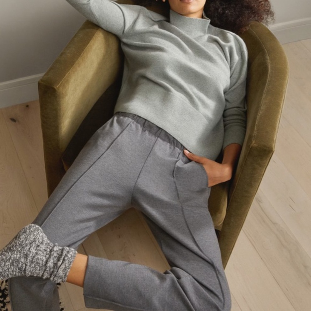 Everlane The Dream Pant Medium Heather Charcoal